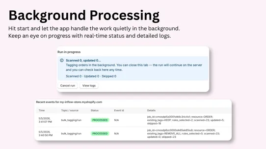 InFlow Bulky Taggy screenshot