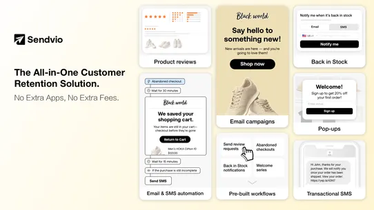 Sendvio: Email Marketing &amp; SMS screenshot
