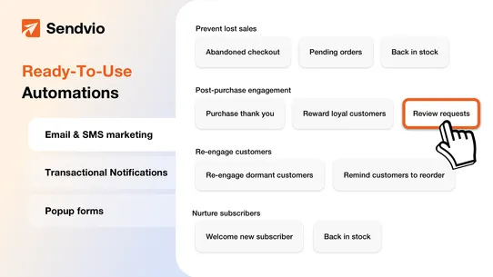 Sendvio: Email Marketing &amp; SMS screenshot