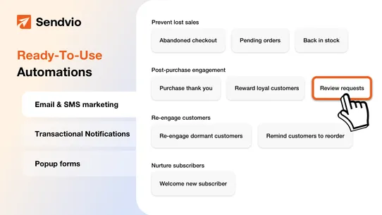 Sendvio: Email Marketing &amp; SMS screenshot
