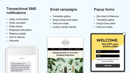 Sendvio: Email Marketing &amp; SMS screenshot