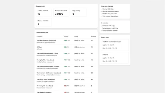 Klikbox SEO AI screenshot