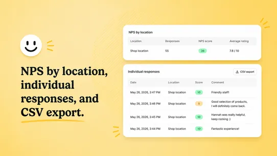 NPS for POS screenshot