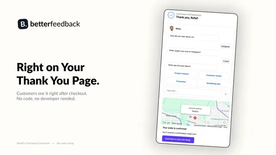 BetterFeedback AI Surveys screenshot