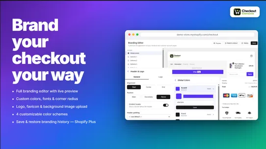 Checkout Extensions screenshot