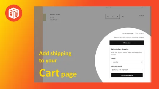 Shipping Widget Plus screenshot