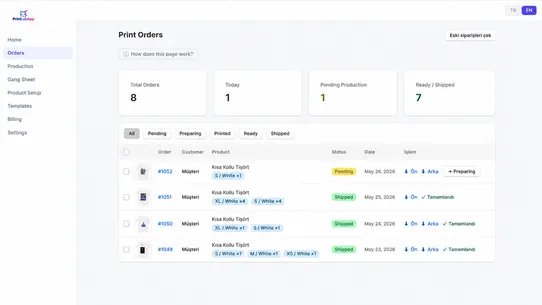 PrintLab — Ürün Tasarımcısı screenshot