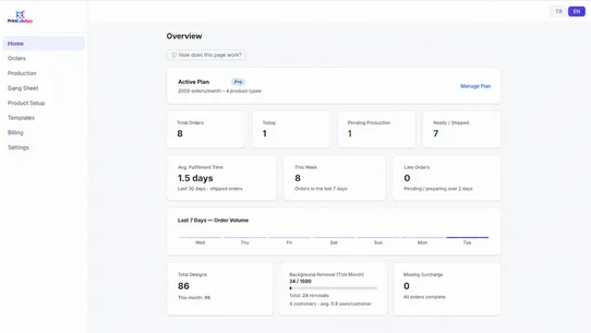 PrintLab — Ürün Tasarımcısı screenshot