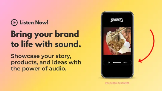 Audio Player by Listen Now screenshot