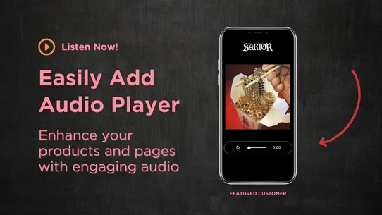 Audio Player by Listen Now screenshot