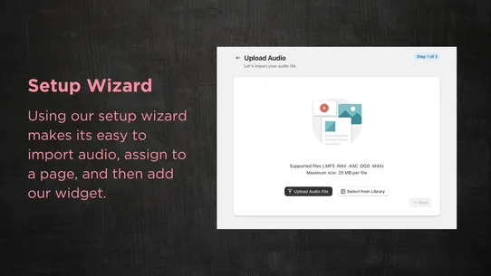 Audio Player by Listen Now screenshot
