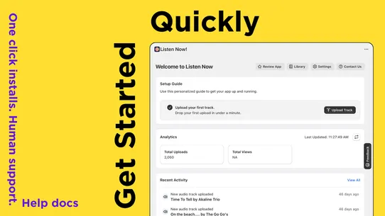 Audio Player by Listen Now screenshot