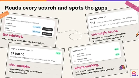Sayless: AI Search &amp; Discovery screenshot