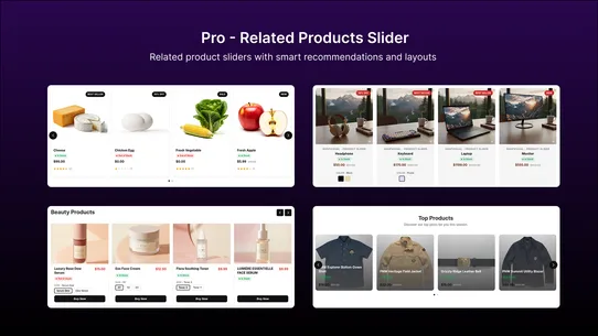Pro ‑ Related Products screenshot
