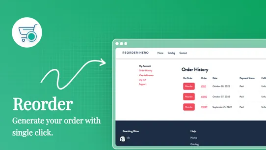 Reorder Hero ‑ Repeat Order screenshot