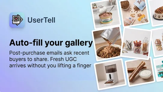 UserTell ‑ Customer Gallery screenshot