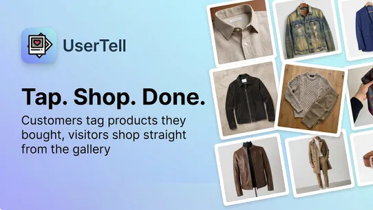 UserTell ‑ Customer Gallery screenshot