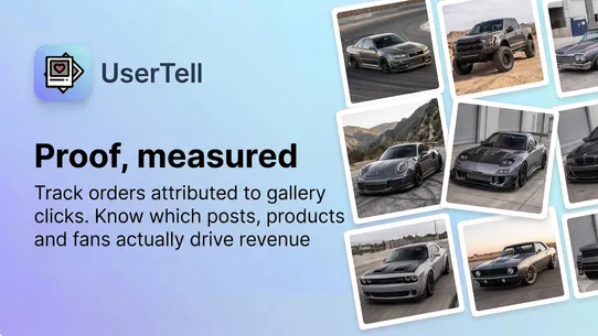 UserTell ‑ Customer Gallery screenshot