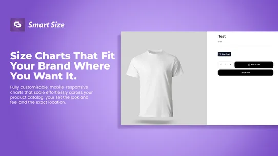 Smart Size Chart screenshot