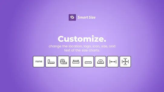 Smart Size Chart screenshot