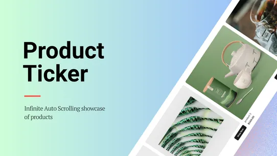 Product Ticker screenshot