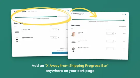 X Away From Free Shipping screenshot