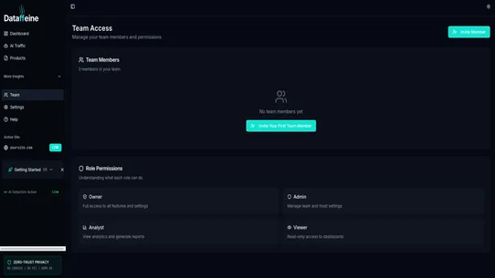 Dataffeine: Agentic Analytics screenshot