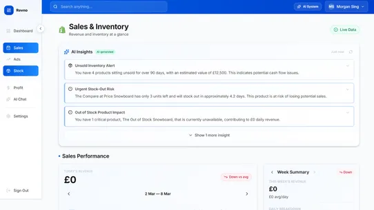 Revno screenshot