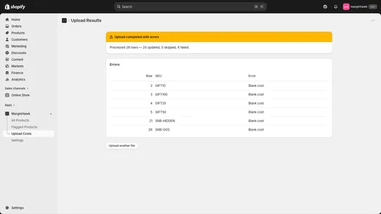 MarginHawk screenshot