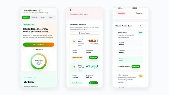 OmMarginshield Price Monitor screenshot
