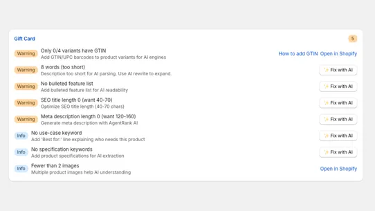 AgentRank — AI Visibility screenshot