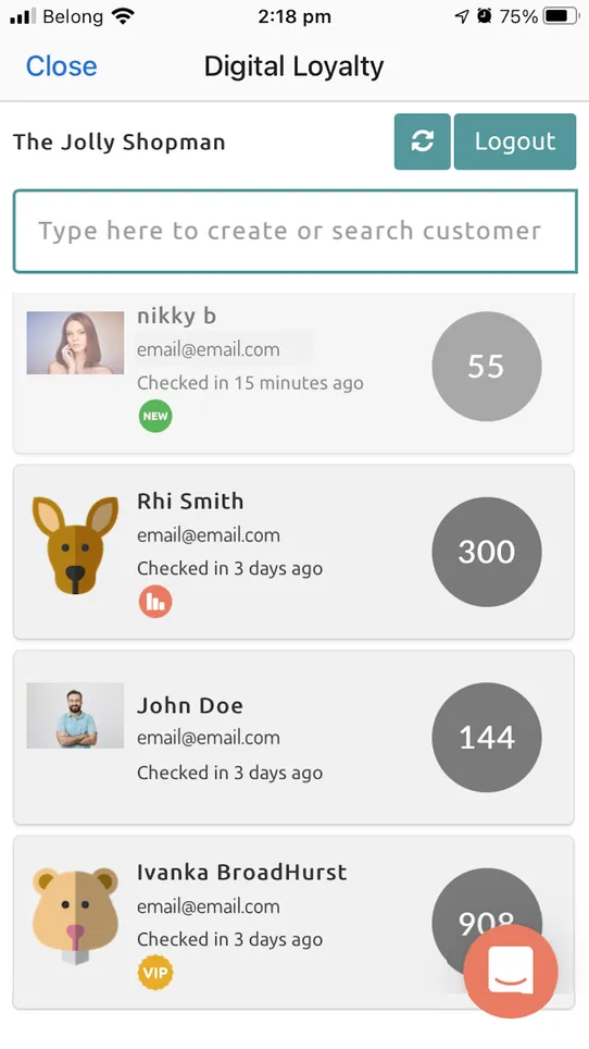 Loyalzoo Digital Loyalty screenshot