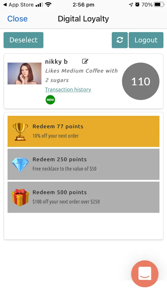 Loyalzoo Digital Loyalty screenshot