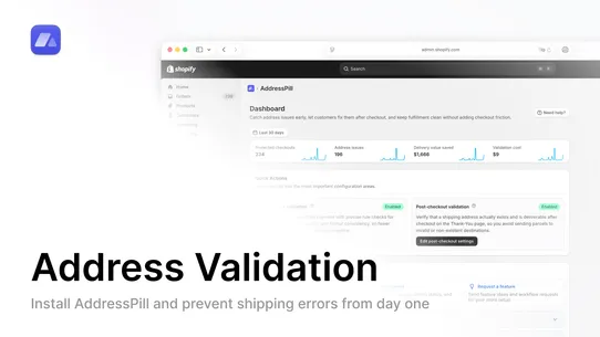 AddressPill: Address Validator screenshot