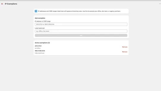 YB Country Blocker screenshot