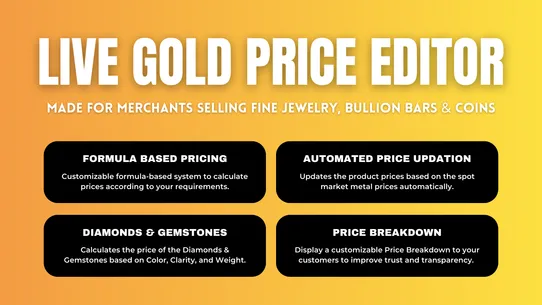 GPE: Live Gold Price Editor screenshot