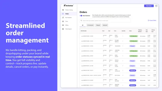 Knitwise: Knit On Demand screenshot