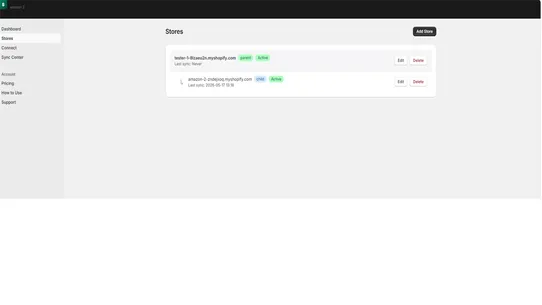 Store Sync screenshot