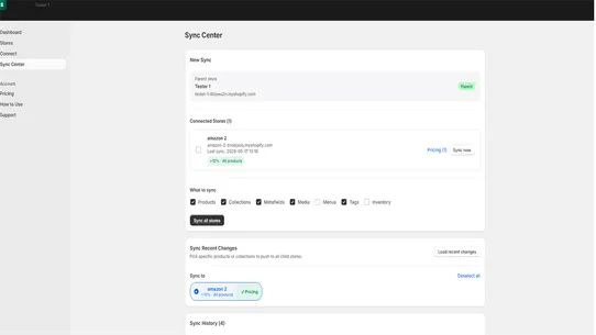 Store Sync screenshot