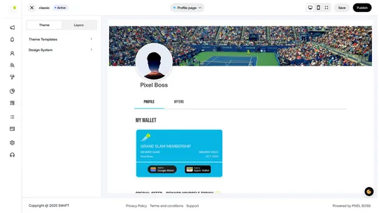 SWiiFT Engagement Platform screenshot