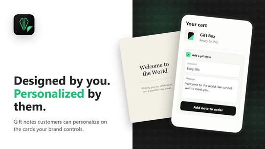 Etch: Personalized Gift Notes screenshot