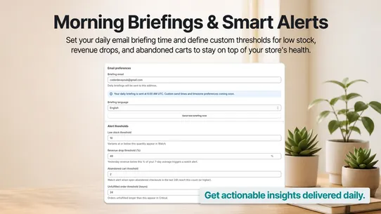 Gold Morning : Daily Briefing screenshot