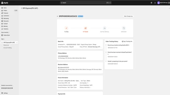 SPX Express PH screenshot