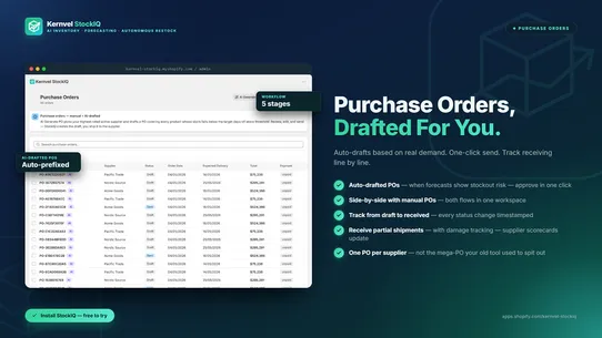 Kernvel StockIQ screenshot