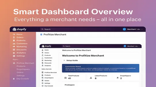 Profitize Merchant screenshot