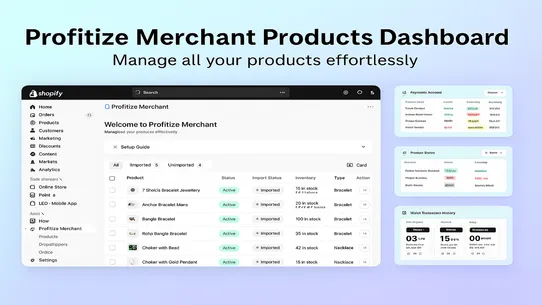 Profitize Merchant screenshot