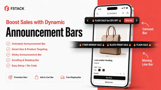 FS: Announcement Bars &amp; Banner screenshot