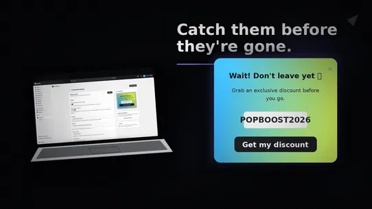 PopBoost ‑ FOMO &amp; Popups screenshot