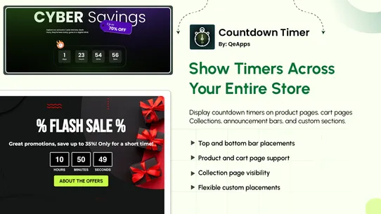 Qe Countdown timer screenshot