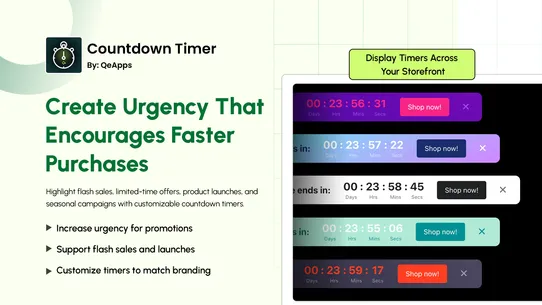 Qe Countdown timer screenshot